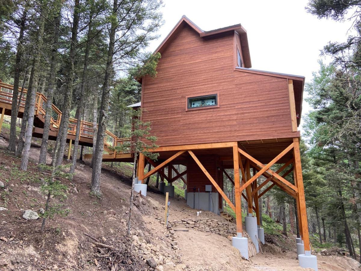 Ridgewalk Treehouse Bed and Breakfast Angel Fire Exteriör bild