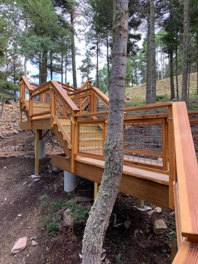 Ridgewalk Treehouse Bed and Breakfast Angel Fire Exteriör bild